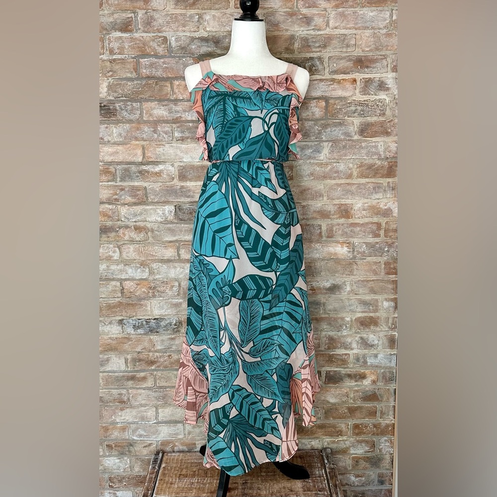 Anthropologie Farm Rio Maxi Dress S